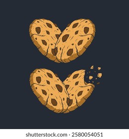 Crispy Chocolate Chip Cookies design