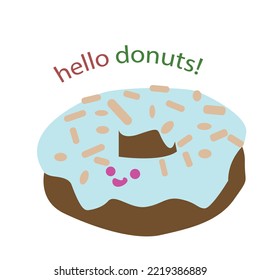 Crispy green donuts wrapped in green tea are very delicious and liked by many people