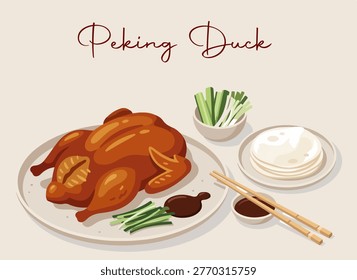 Crispy Peking Duck Beijing Dish
