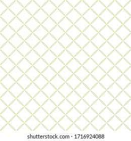 Criss Cross Minimalist Seamless Pattern. Abstract modern stylish vector pattern. Repeat design for prints, textile, decor, fabric, clothing, packaging. Easy to edit. 