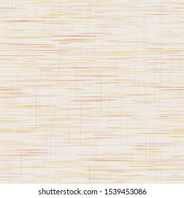 Criss Cross Weave Grainy Texture Background, Hand Drawn Rough Faux Linen Fabric with Grid Lines. Trendy Homespun Muted Tones for Wood Grain Effect, Wallpaper, Packaging. Vector Repeat Eps 10 Tile. 