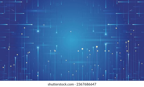 Criss-cross luminescent ray Internet technology big data vector background
