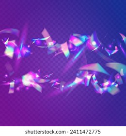 Cristal Glitter. Webpunk Art. Metal Burst. Disco Multicolor Illustration. Rainbow Background. Glamour Foil. Neon Confetti. Violet Retro Sparkles. Pink Cristal Glitter