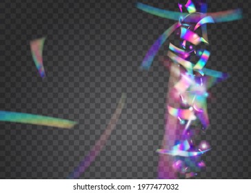 Cristal Sparkles. Fiesta Foil. Shiny Colorful Wallpaper. Transparent Texture. Rainbow Tinsel. Fantasy Art. Blur Flare. Violet Metal Glare. Blue Cristal Sparkles