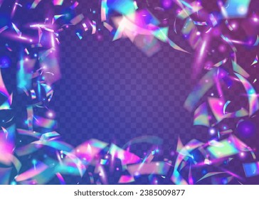 Cristal Texture. Blur Flare. Metal Abstract Wallpaper. Kaleidoscope Background. Festive Foil. Violet Retro Sparkles. Hologram Glitter. Unicorn Art. Blue Cristal Texture