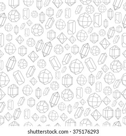 cristal vector beautiful  seamless background  with mosaic texture
