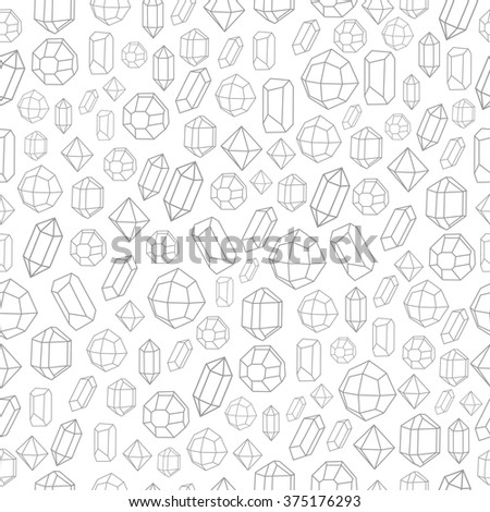 cristal vector beautiful  seamless background  with mosaic texture