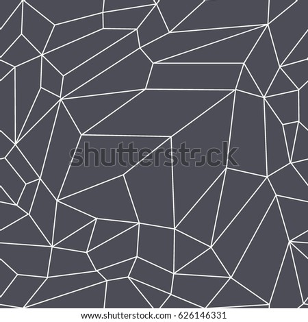 Cristal vector beautiful seamless background with mosaic texture.