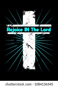 cristian cross vector lord distress background isolated