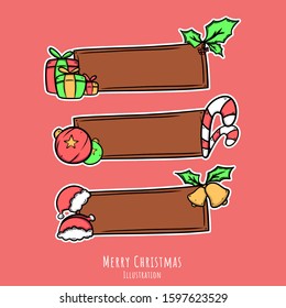 Cristmas Cute Hand Drawn Illustration