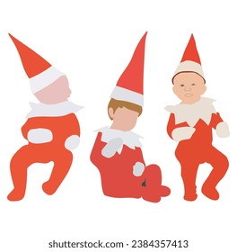 Cristmas eve cute baby design