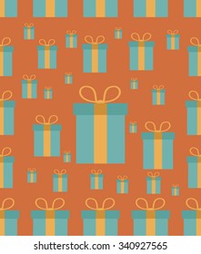 Cristmas present background pattern