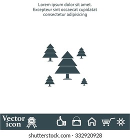Cristmas tree icon