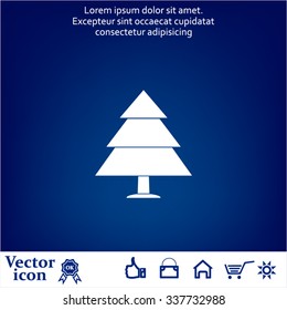 Cristmas tree icon