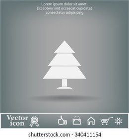 Cristmas tree icon