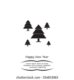 Cristmas tree icon