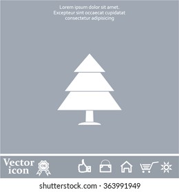 Cristmas tree icon