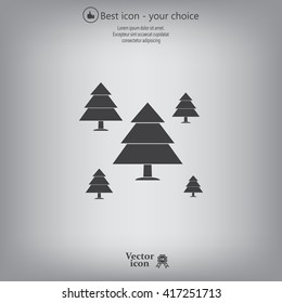 Cristmas tree icon