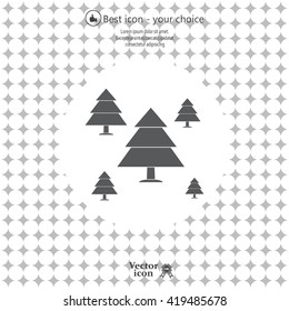 Cristmas tree icon