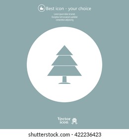 Cristmas tree icon