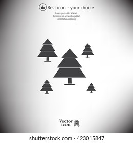 Cristmas tree icon