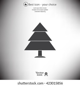 Cristmas tree icon