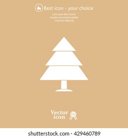 Cristmas tree icon