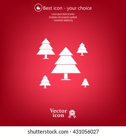 Cristmas tree icon