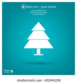Cristmas tree icon