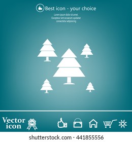 Cristmas tree icon
