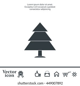 Cristmas tree icon