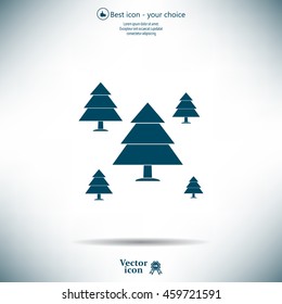 Cristmas tree icon
