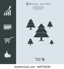Cristmas tree icon