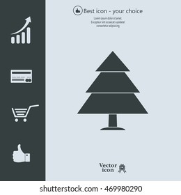 Cristmas tree icon