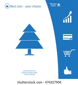 Cristmas tree icon