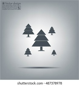 Cristmas tree icon