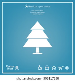 Cristmas tree icon