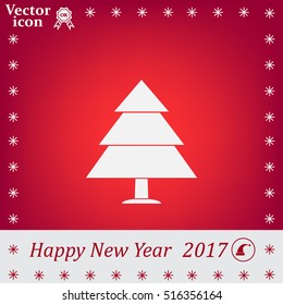 Cristmas tree icon