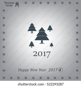 Cristmas tree icon