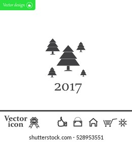 Cristmas tree icon