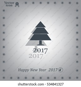 Cristmas tree icon