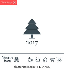 Cristmas tree icon