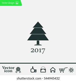 Cristmas tree icon