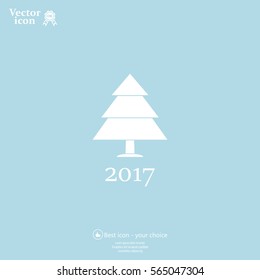 Cristmas tree icon