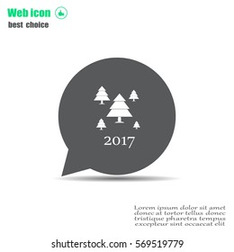 Cristmas tree icon