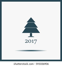 Cristmas tree icon