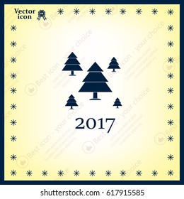 Cristmas tree icon