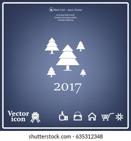 Cristmas tree icon