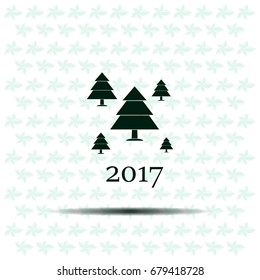 Cristmas tree icon