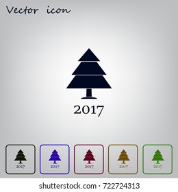 Cristmas tree icon